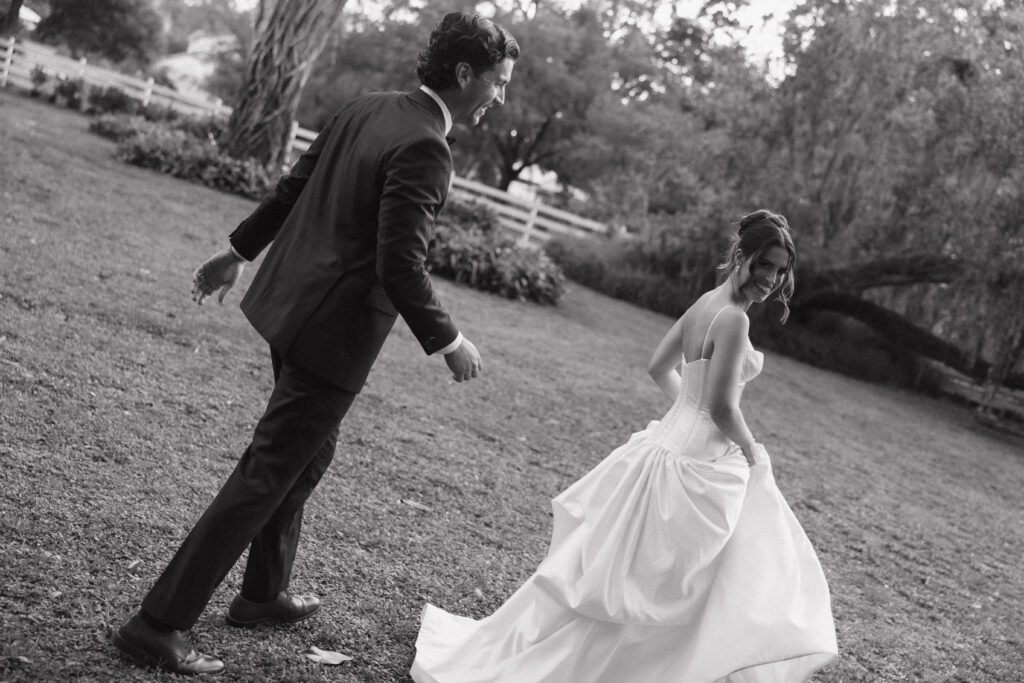 Florida destination wedding photographer capturing golden light and authentic emotion at Uliana Estate